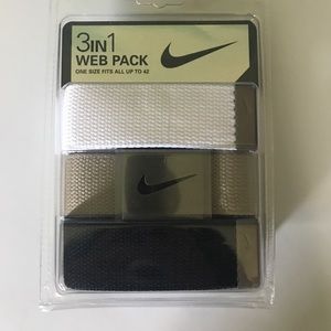3 in 1 Web Nike Belt